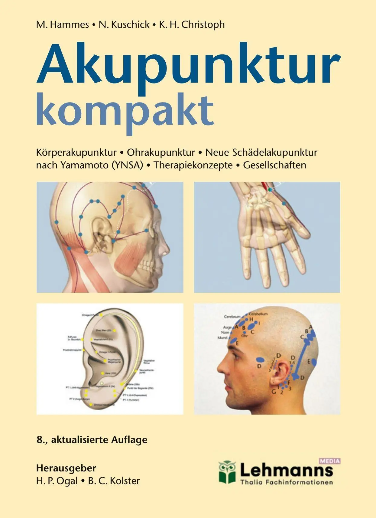 Cover: 9783965436336 | Akupunktur kompakt | Michael Hammes (u. a.) | Taschenbuch | 410 S.