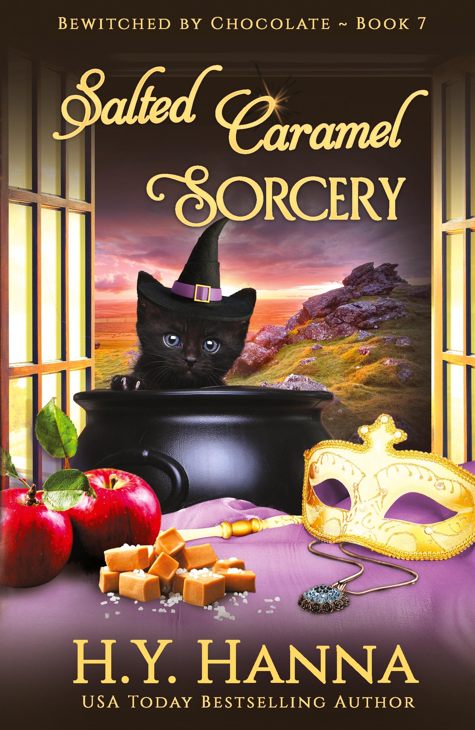 Cover: 9781922436436 | Salted Caramel Sorcery | Bewitched By Chocolate Mysteries - Book 7