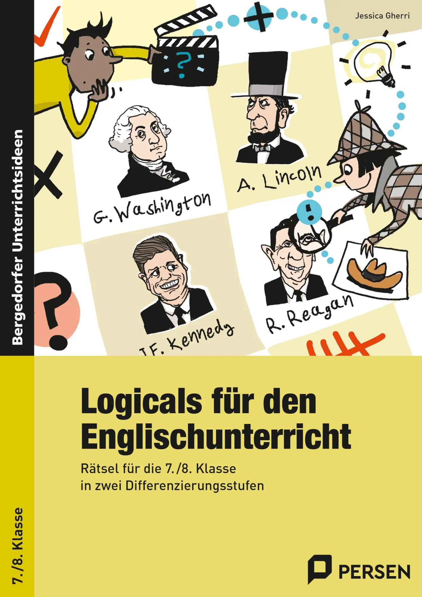 Cover: 9783403236436 | Logicals für den Englischunterricht - 7./8. Klasse | Jessica Gherri