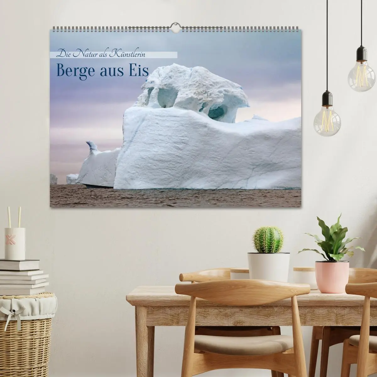 Bild: 9783457486436 | Berge aus Eis (Wandkalender 2026 DIN A2 quer), CALVENDO Monatskalender