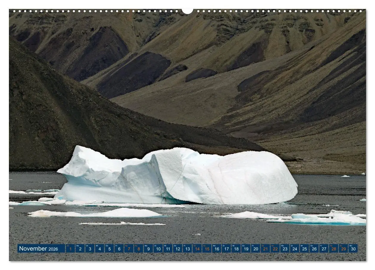Bild: 9783457486436 | Berge aus Eis (Wandkalender 2026 DIN A2 quer), CALVENDO Monatskalender