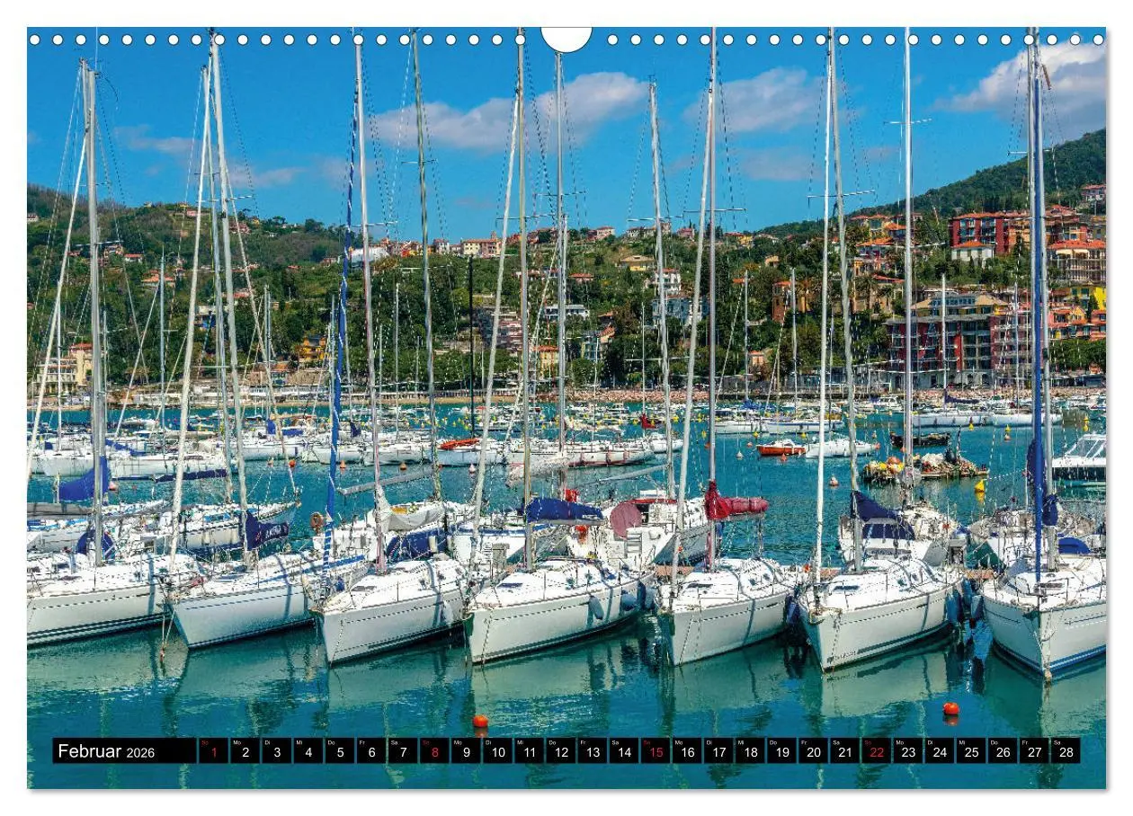 Bild: 9783457796436 | Bunte Woche in Ligurien (Wandkalender 2026 DIN A3 quer), CALVENDO...