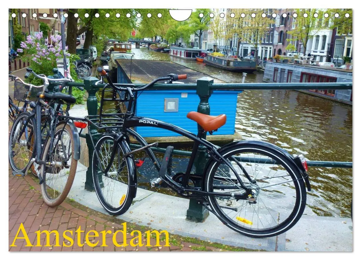 Cover: 9783516196436 | Amsterdam (Wandkalender 2026 DIN A4 quer), CALVENDO Monatskalender
