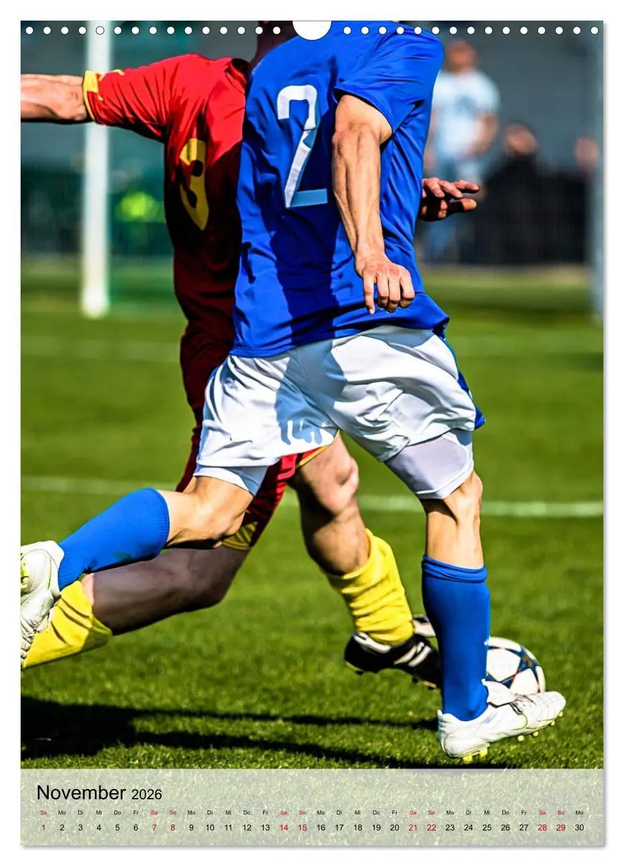Bild: 9783516336436 | Fußballfieber extrem (Wandkalender 2026 DIN A3 hoch), CALVENDO...