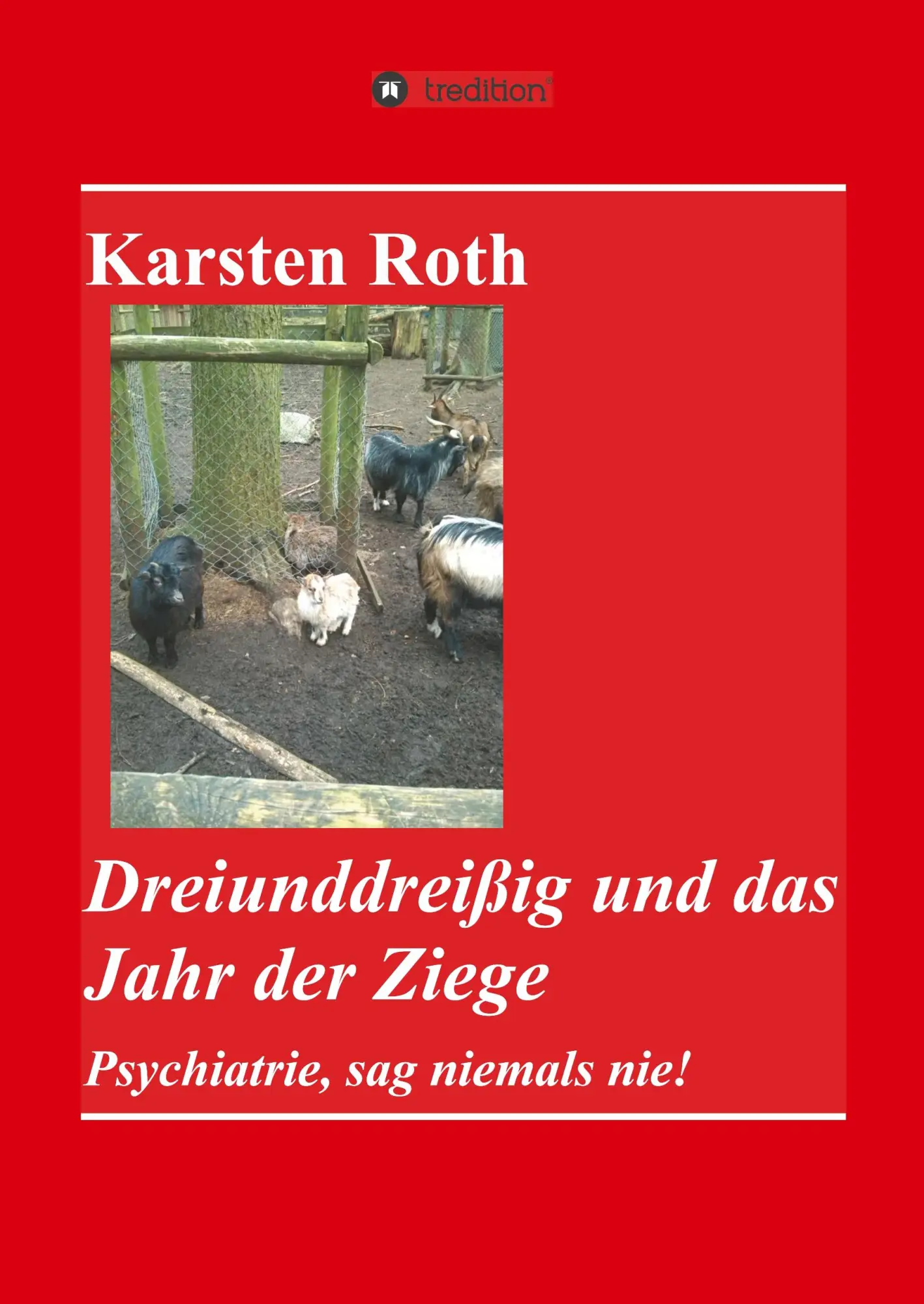 Cover: 9783734516436 | Dreiunddreißig und das Jahr der Ziege | Psychiatrie, sag niemals nie!
