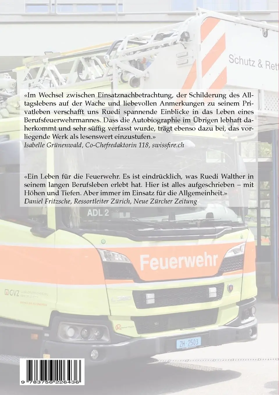 Rückseite: 9783756226436 | Ein halbes Leben und etwas mehr | Ruedi Walther (u. a.) | Taschenbuch