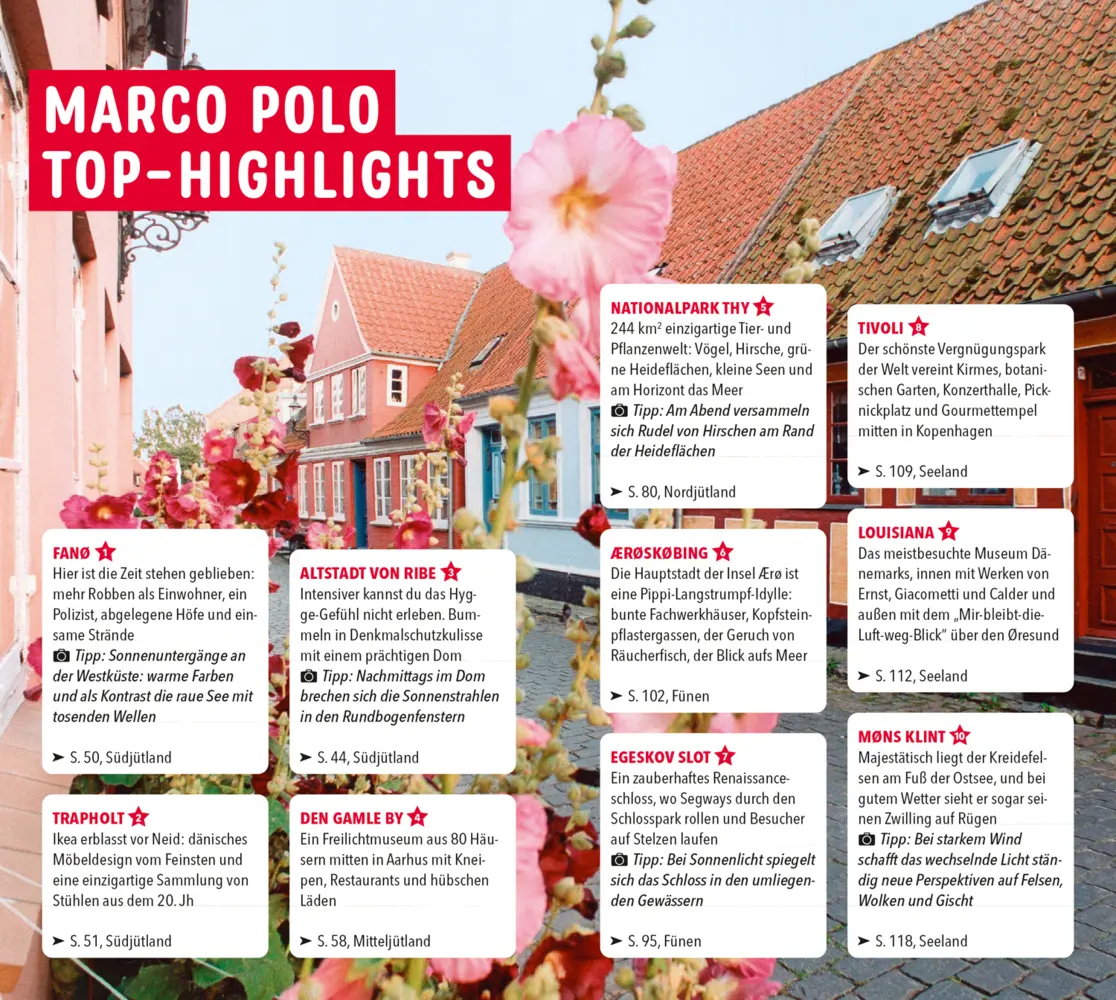 Bild: 9783829726436 | MARCO POLO Reiseführer Dänemark | Carina Tietz (u. a.) | Taschenbuch
