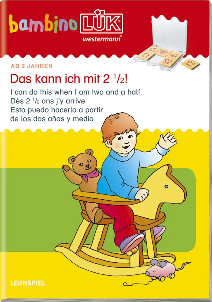 Cover: 9783894146436 | LÜK Bambino. Das kann ich mit 2 1/2! | Michael Junga | Broschüre
