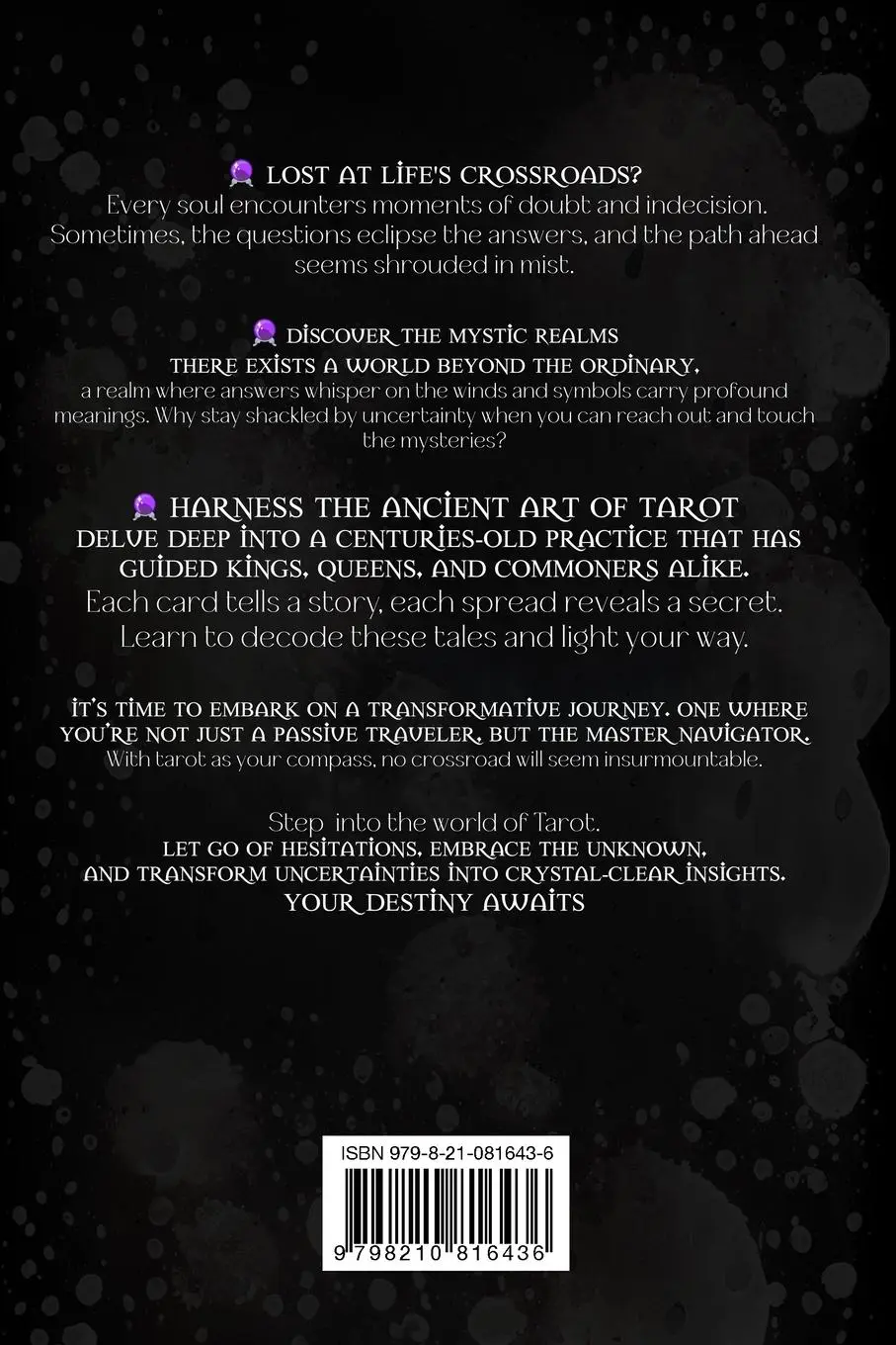 Rückseite: 9798210816436 | Tarot Reading | Templum Dianae Media | Taschenbuch | Englisch | 2023