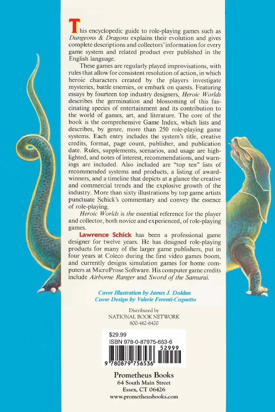 Rückseite: 9780879756536 | Heroic Worlds | Lawrence Schick | Taschenbuch | Englisch | 1991