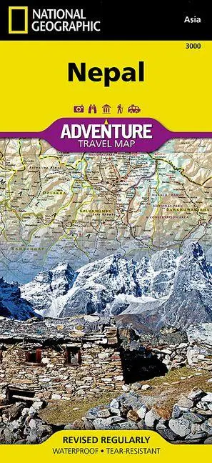 Cover: 9781566956536 | Nepal Map | Adventure Maps | Nat Geo Maps | (Land-)Karte | Englisch
