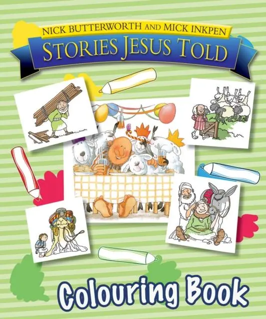 Cover: 9781859856536 | Stories Jesus Told Colouring Book | Nick Butterworth | Taschenbuch