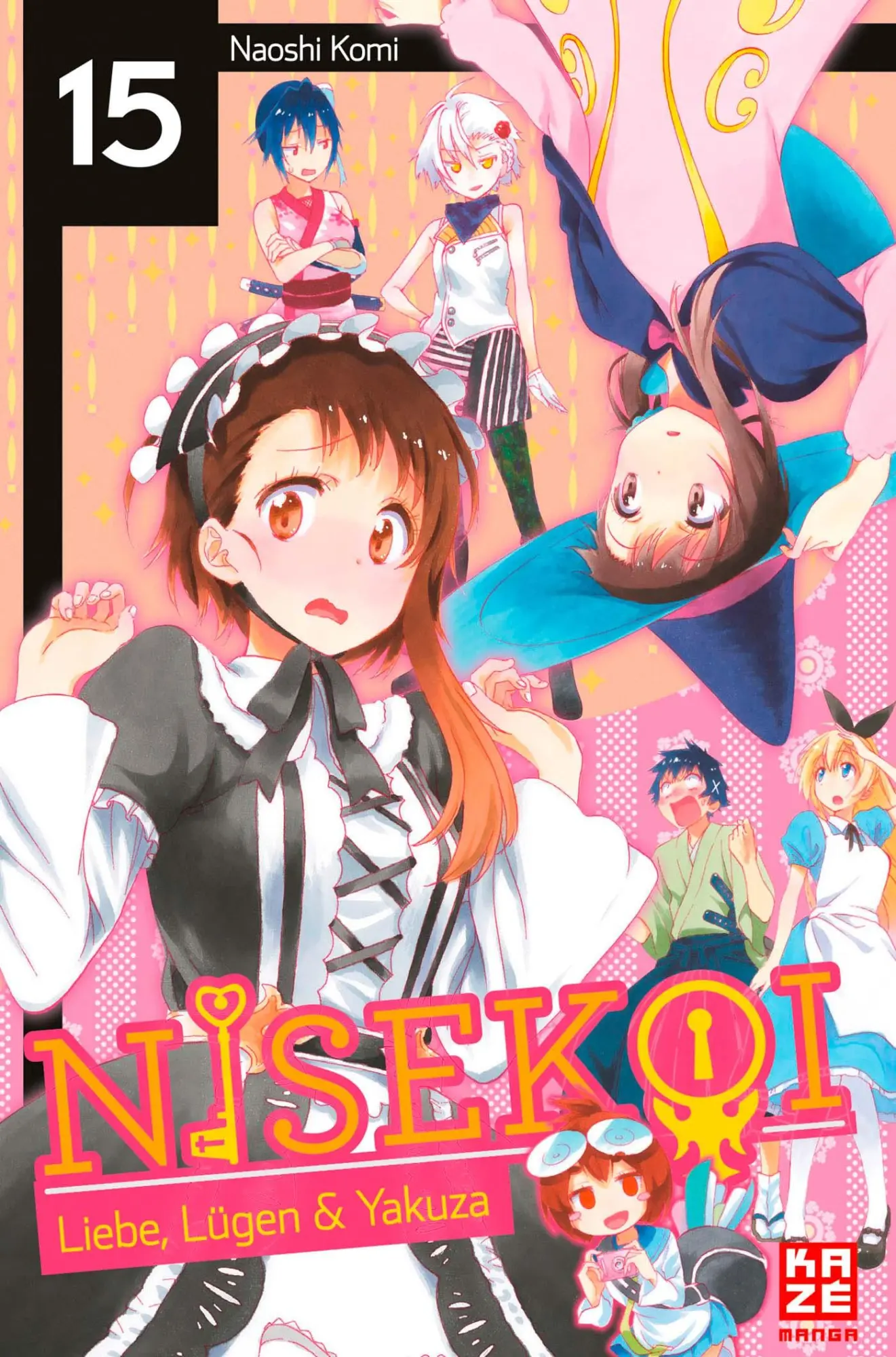 Cover: 9782889216536 | Nisekoi 15 | Liebe, Lügen &amp; Yakuza | Naoshi Komi | Taschenbuch | 2016