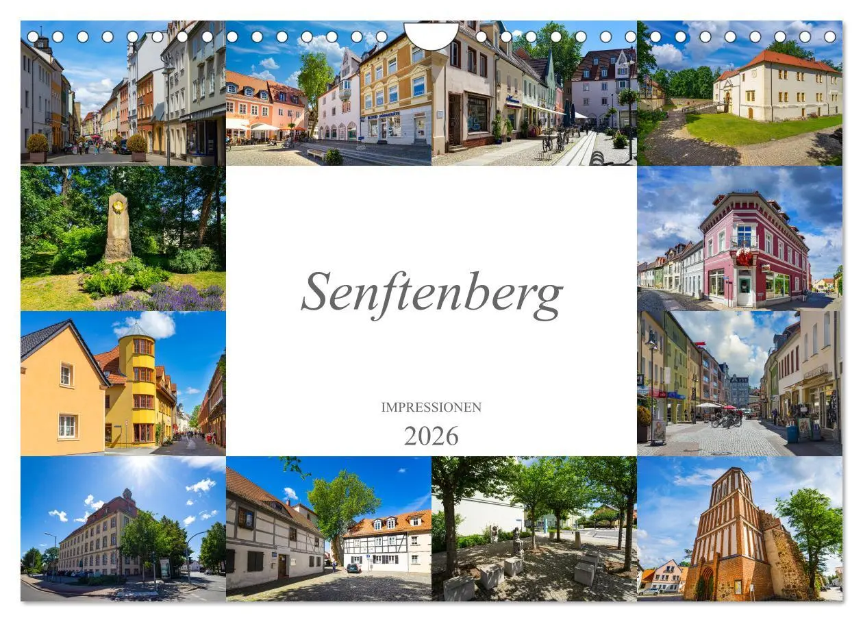 Cover: 9783457616536 | Senftenberg Impressionen (Wandkalender 2026 DIN A4 quer), CALVENDO...