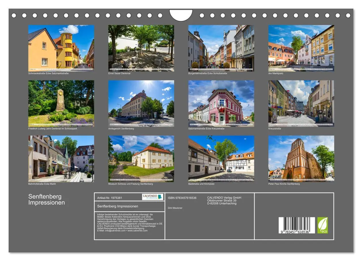 Bild: 9783457616536 | Senftenberg Impressionen (Wandkalender 2026 DIN A4 quer), CALVENDO...