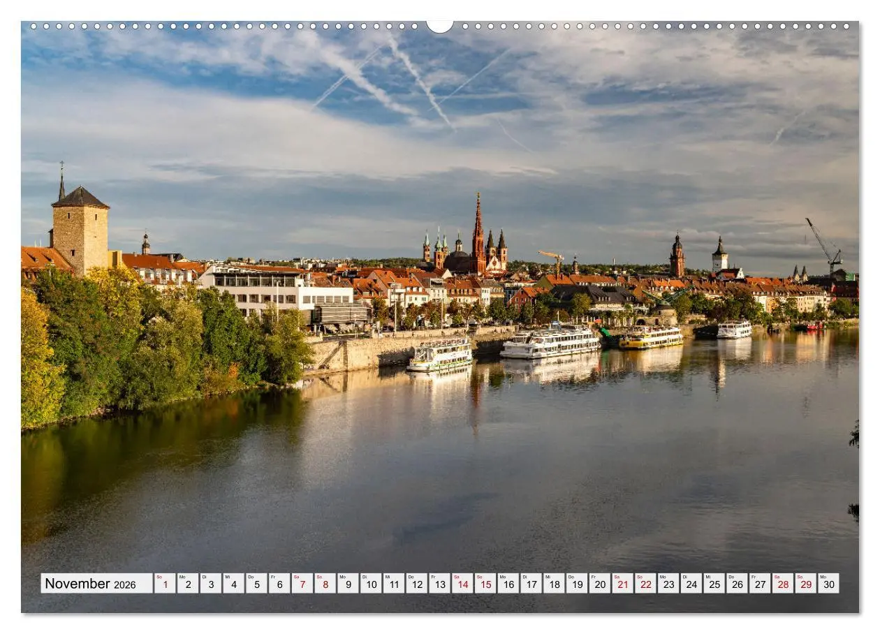 Bild: 9783457786536 | Würzburg - Bayern (Wandkalender 2026 DIN A2 quer), CALVENDO...