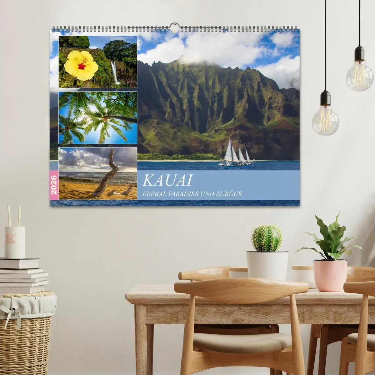Bild: 9783457856536 | Kauai - Einmal Paradies und zurück (Wandkalender 2026 DIN A2 quer),...
