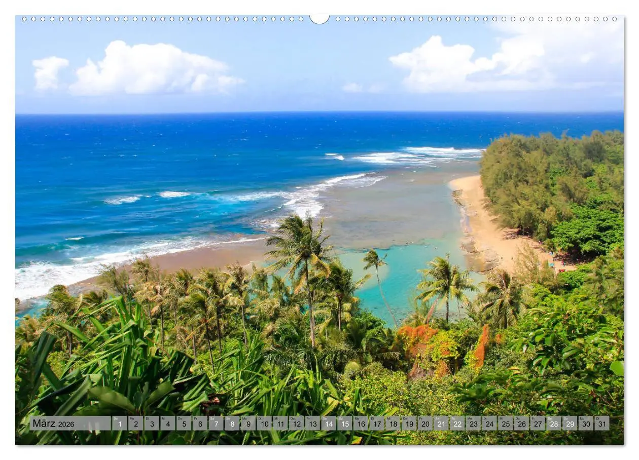 Bild: 9783457856536 | Kauai - Einmal Paradies und zurück (Wandkalender 2026 DIN A2 quer),...
