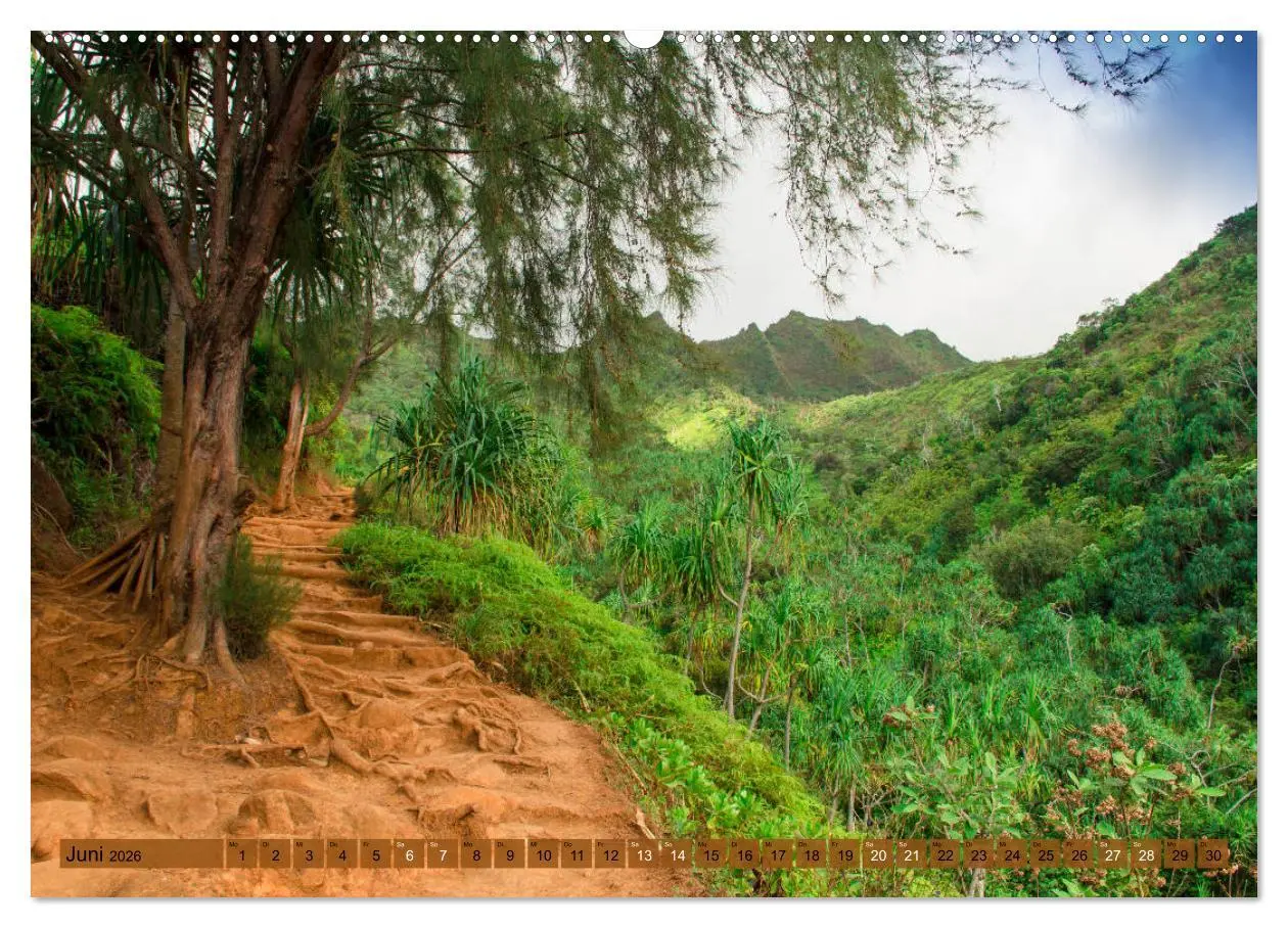 Bild: 9783457856536 | Kauai - Einmal Paradies und zurück (Wandkalender 2026 DIN A2 quer),...