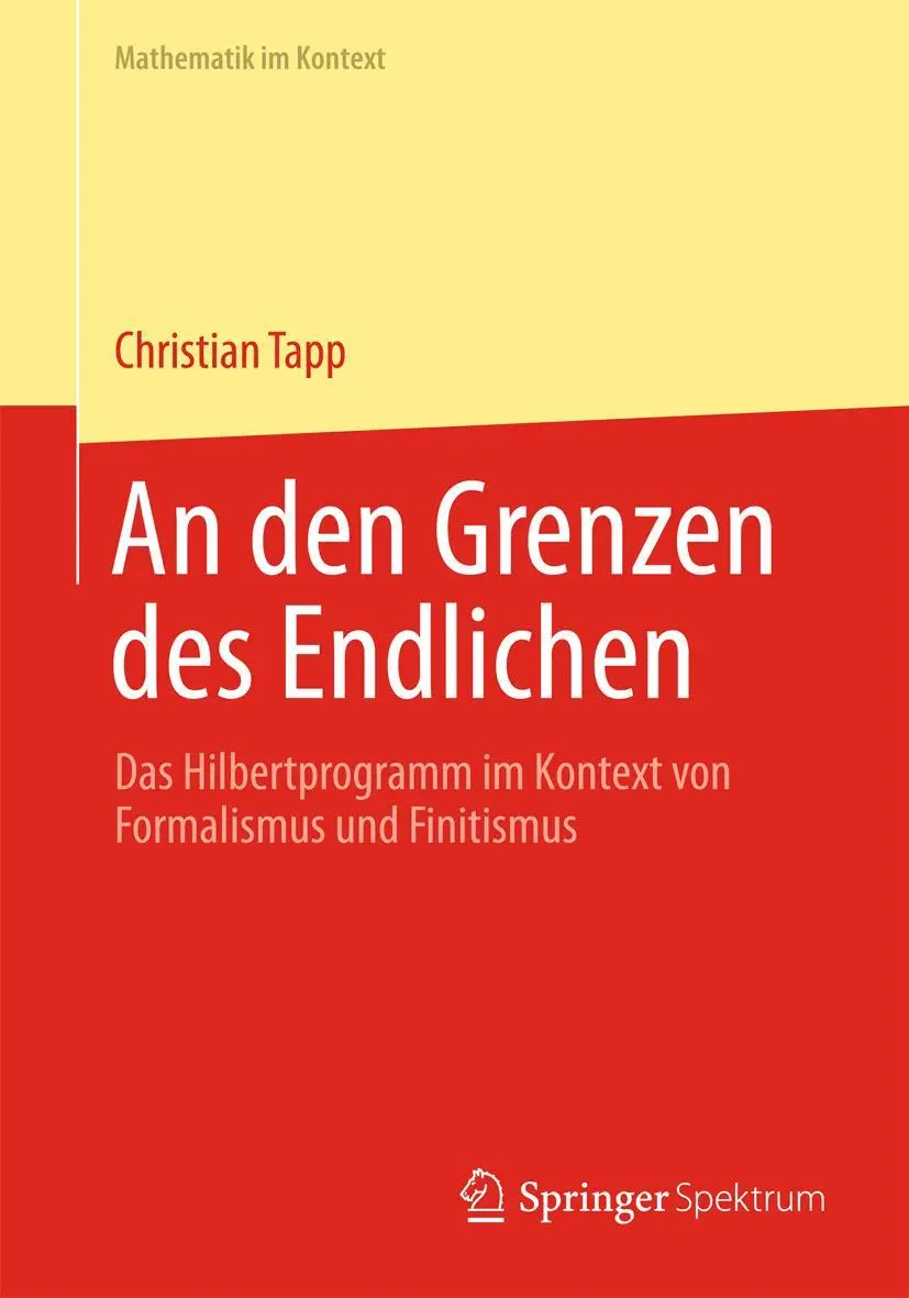 Cover: 9783642296536 | An den Grenzen des Endlichen | Christian Tapp | Taschenbuch | xiii