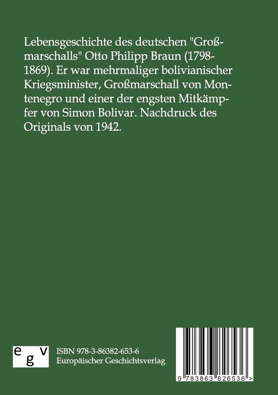 Rückseite: 9783863826536 | Der unbesiegte Soldat | Karl Martin | Taschenbuch | Paperback | 336 S.