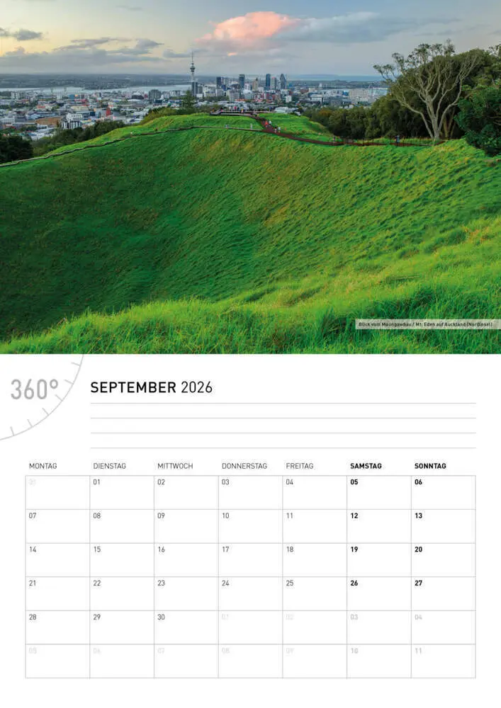 Bild: 9783968556536 | Neuseeland Broschürenkalender 2026 | Christian Heeb | Kalender | 28 S.
