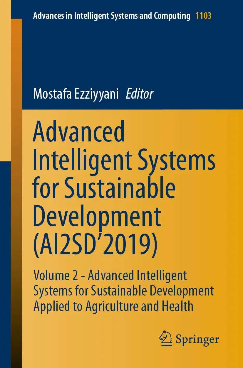 Cover: 9783030366636 | Advanced Intelligent Systems for Sustainable Development (AI2SD'2019)