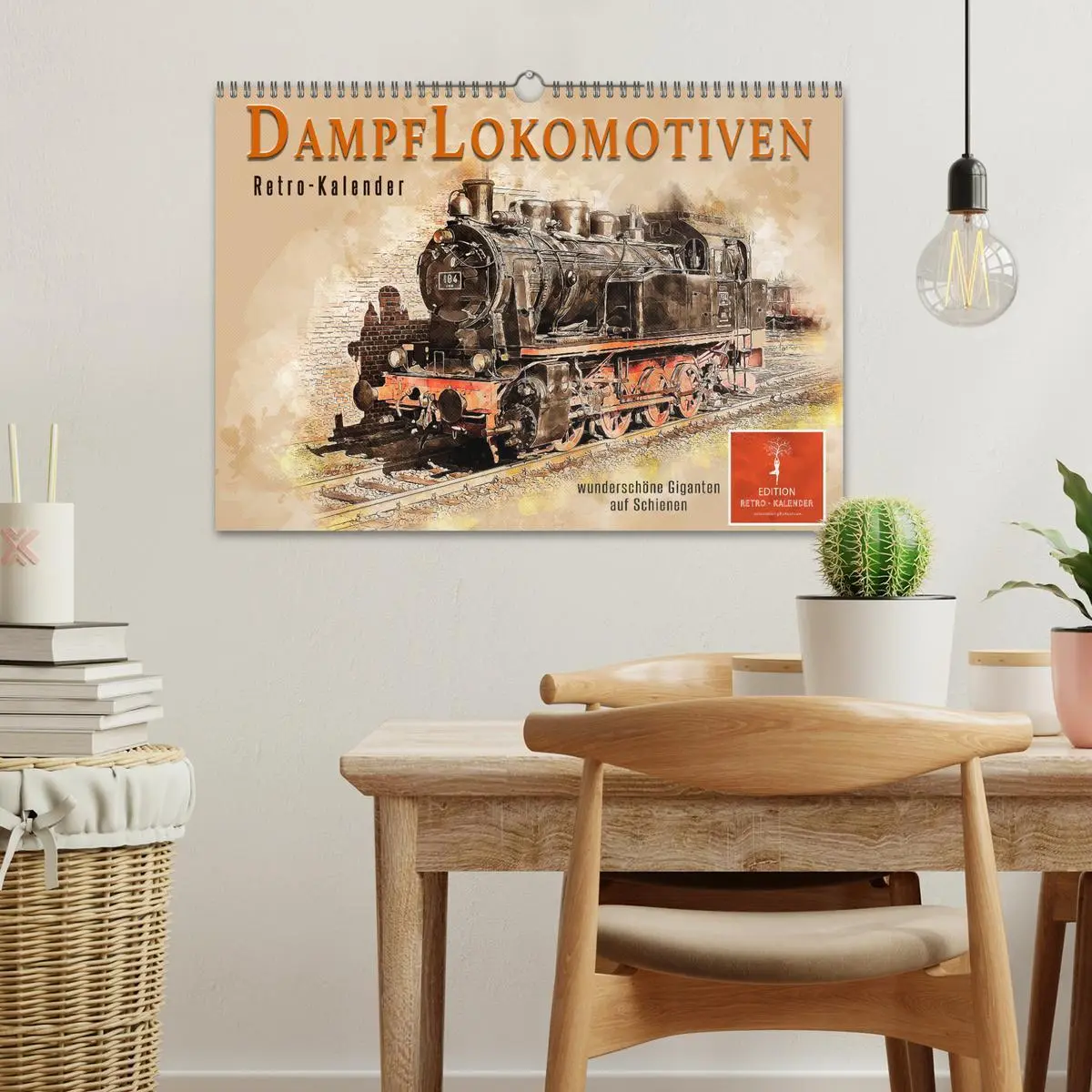 Bild: 9783457916636 | Dampflokomotiven - wunderschöne Giganten auf Schienen (Wandkalender...