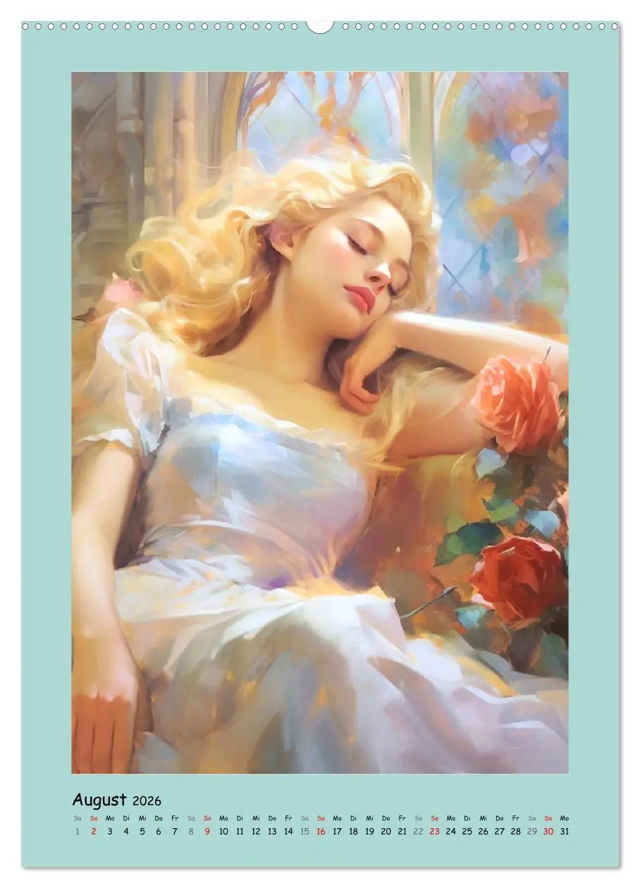 Bild: 9783516316636 | Zauberhafte Märchenillustrationen im Romantik-Stil (Wandkalender...