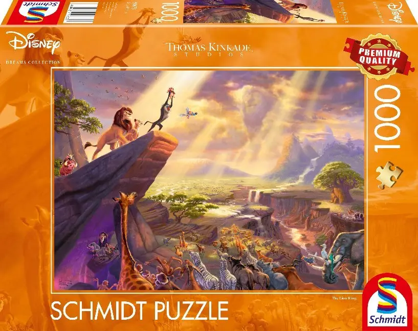 Cover: 4001504596736 | Disney, König der Löwen (Puzzle) | Thomas Kinkade | Spiel | 59673