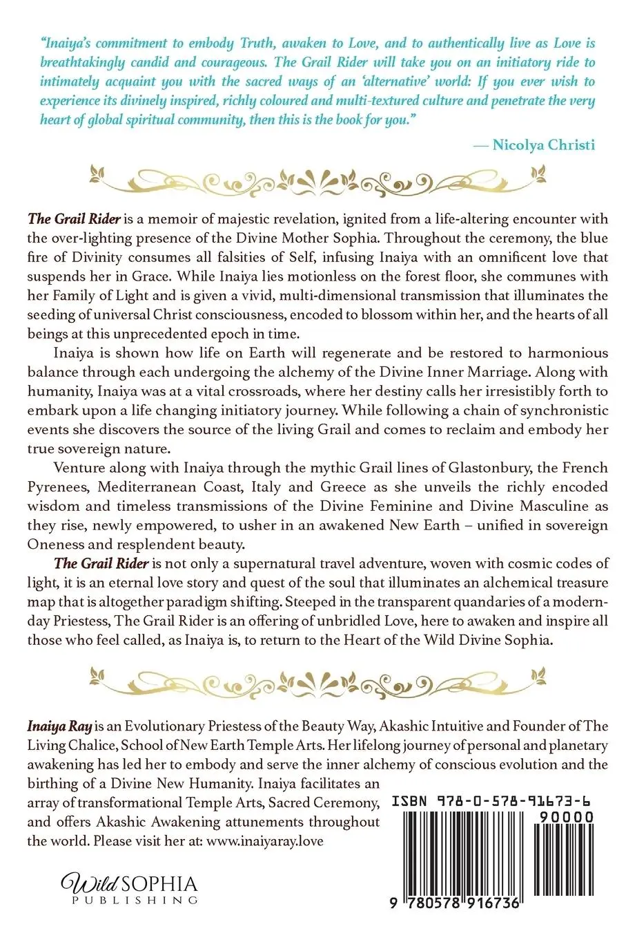 Rückseite: 9780578916736 | The Grail Rider | Return to the Heart of the Wild Divine Sophia | Ray