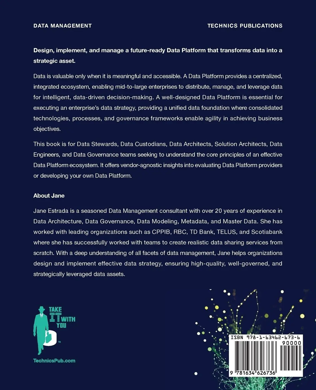 Rückseite: 9781634626736 | The Data Platform Handbook | Architecture, Design, and Best Practices