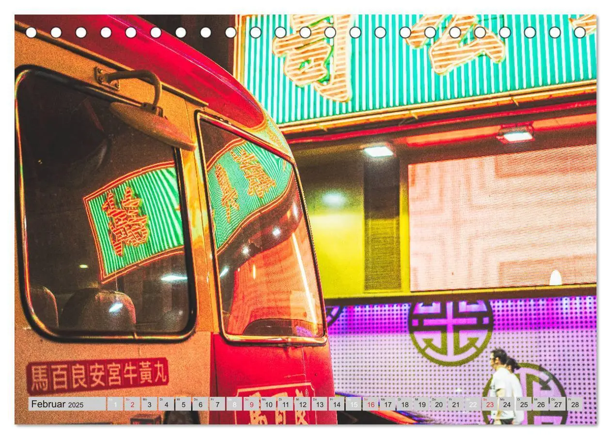Bild: 9783435126736 | Hongkong Impressionen (Tischkalender 2025 DIN A5 quer), CALVENDO...