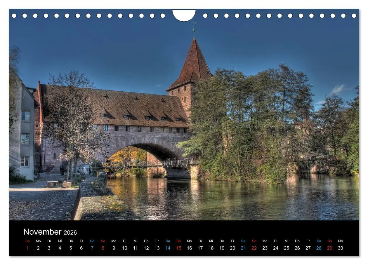 Bild: 9783516166736 | Meine Stadt Nürnberg 2026 (Wandkalender 2026 DIN A4 quer), CALVENDO...