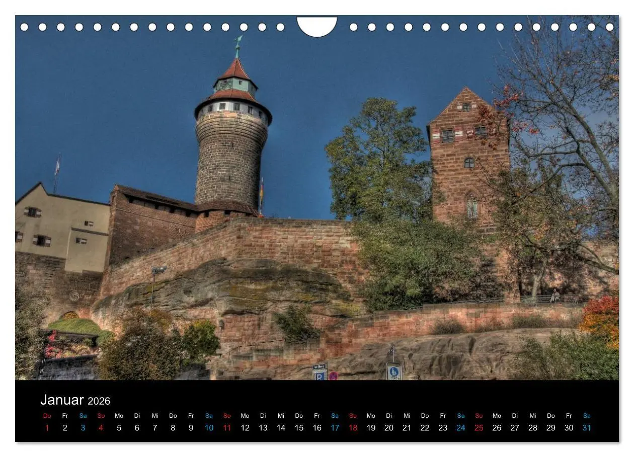 Bild: 9783516166736 | Meine Stadt Nürnberg 2026 (Wandkalender 2026 DIN A4 quer), CALVENDO...
