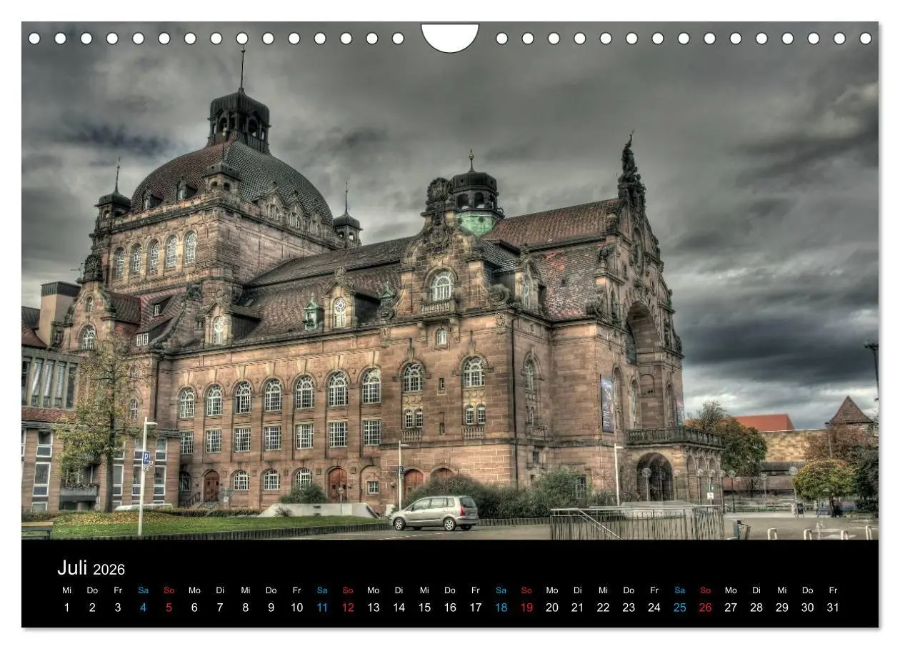 Bild: 9783516166736 | Meine Stadt Nürnberg 2026 (Wandkalender 2026 DIN A4 quer), CALVENDO...