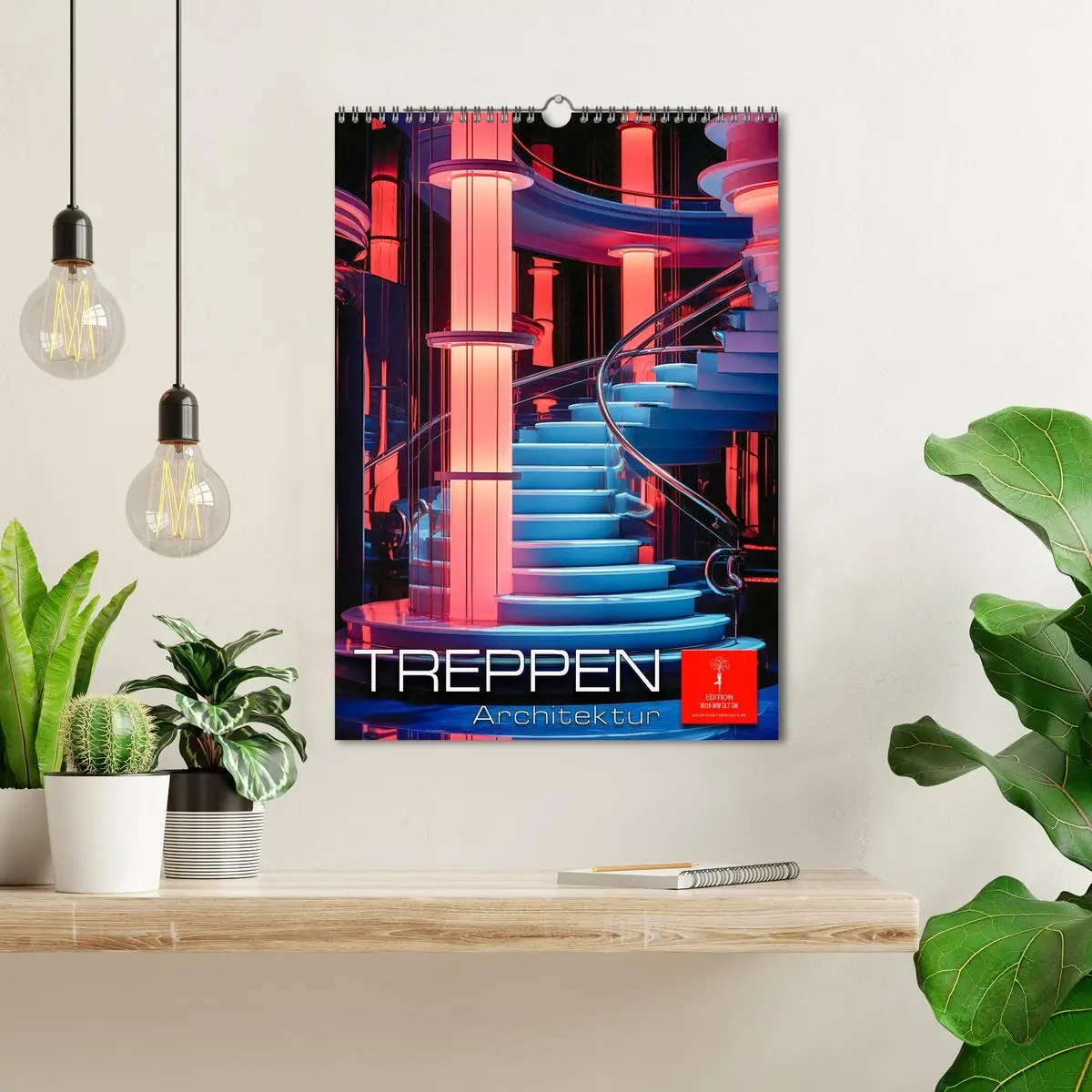 Bild: 9783516306736 | Treppen Architektur (Wandkalender 2026 DIN A3 hoch), CALVENDO...
