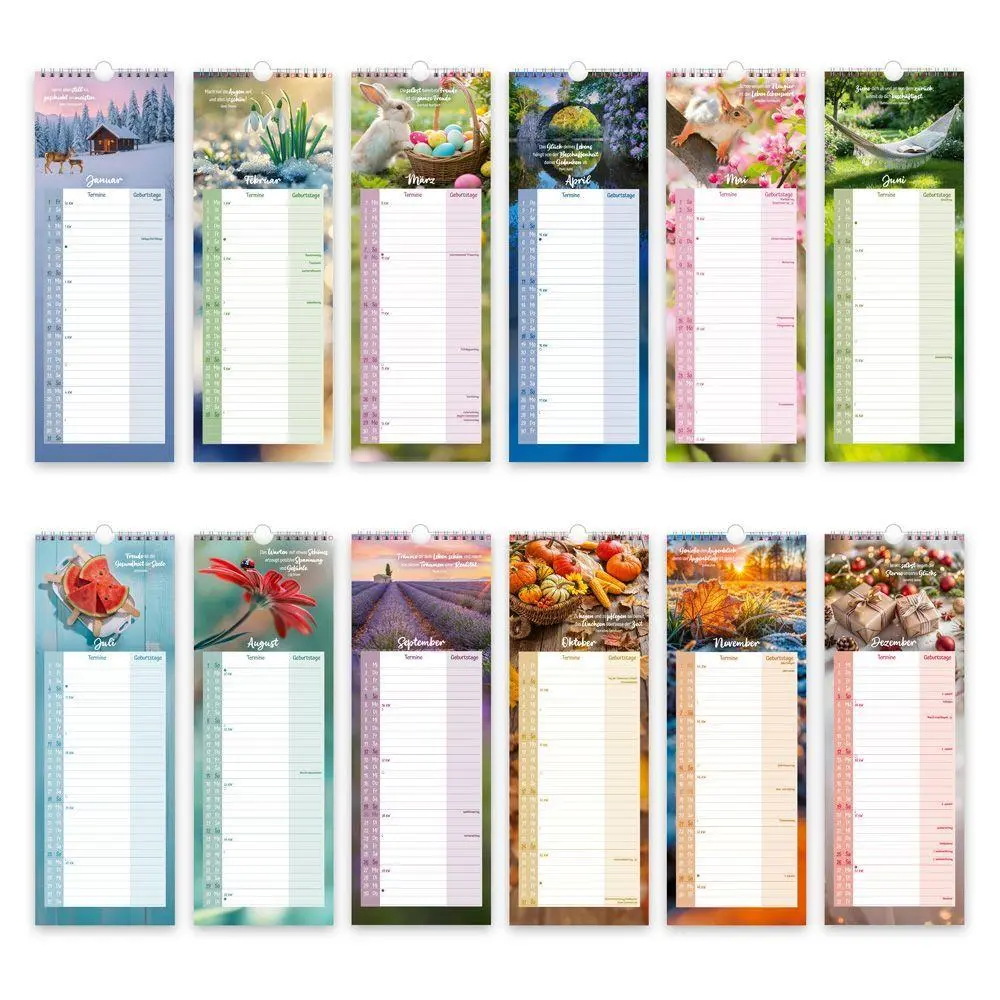 Bild: 9783988026736 | TRÖTSCH - Maxi-Streifenkalender Zeit für mich 2027 | Wandkalender | KG