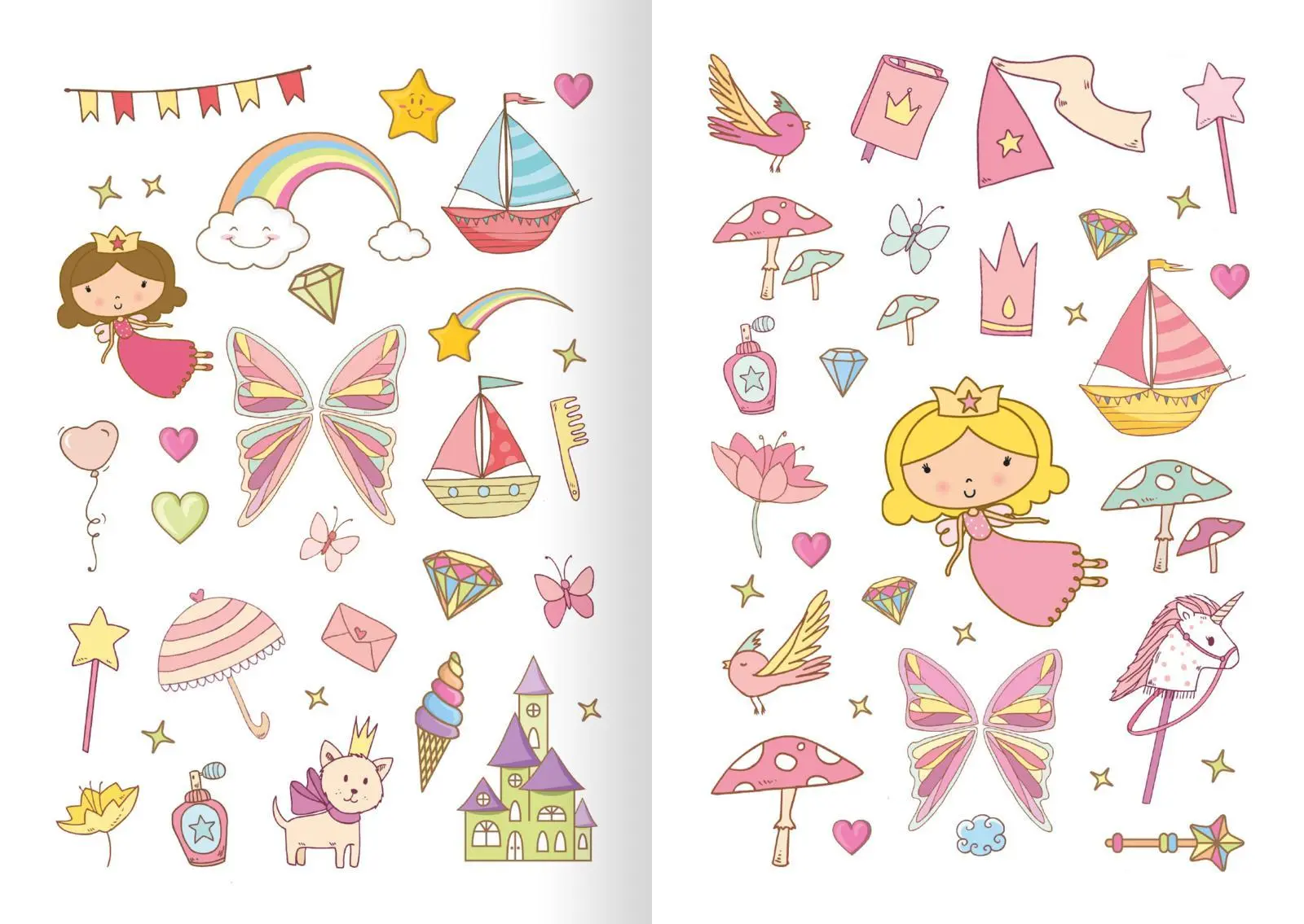 Bild: 4014489126836 | Glitzerspaß - Feen-Sticker | Über 250 Glitzersticker | Broschüre