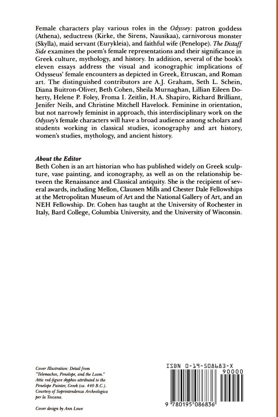 Rückseite: 9780195086836 | The Distaff Side | Beth Cohen | Taschenbuch | Kartoniert / Broschiert