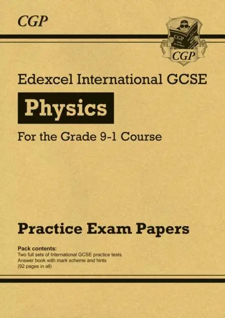 Cover: 9781789086836 | Edexcel International GCSE Physics Practice Papers | Cgp Books | Buch
