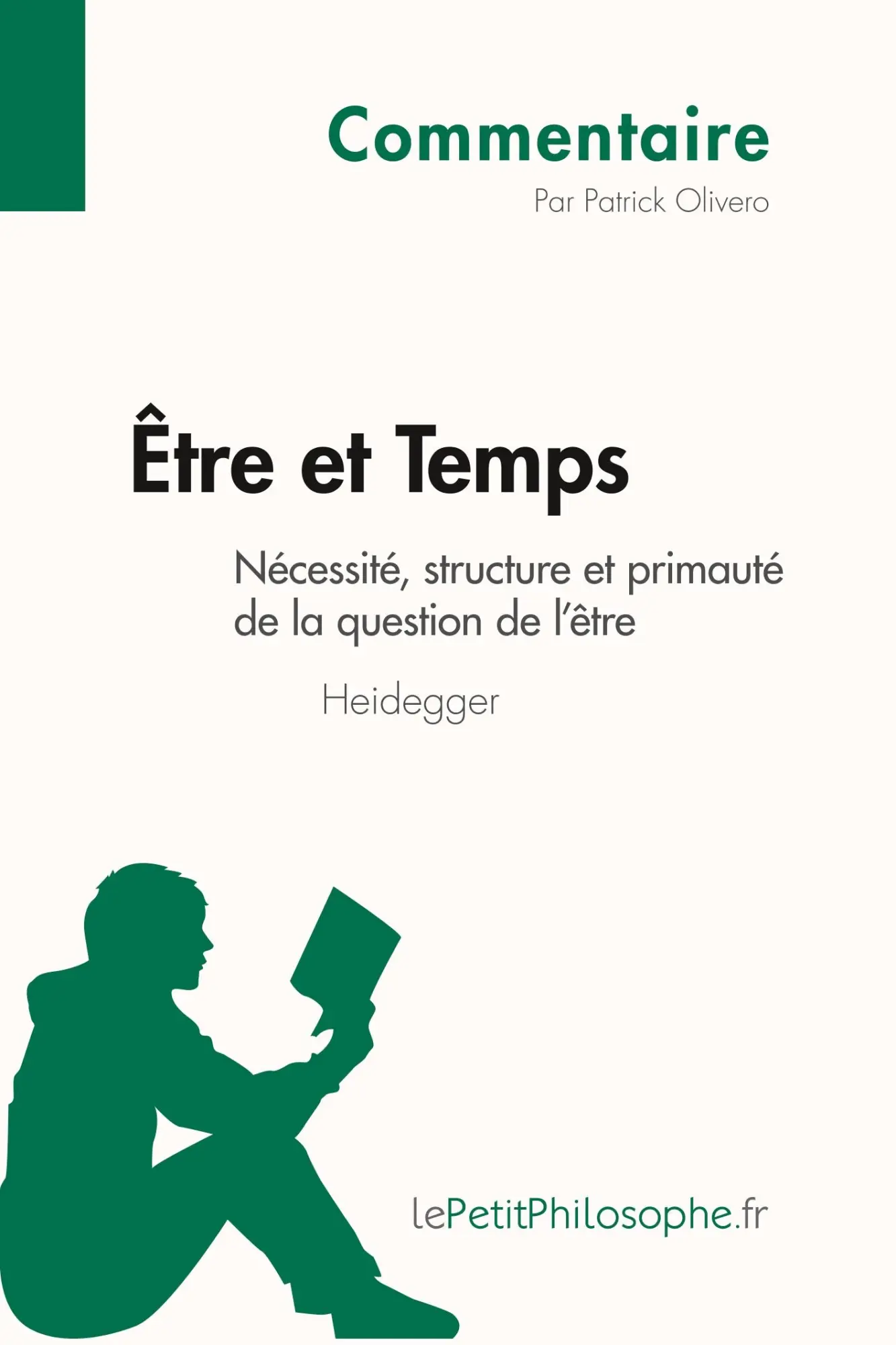Cover: 9782806256836 | Être et Temps de Heidegger - Nécessité, structure et primauté de la...