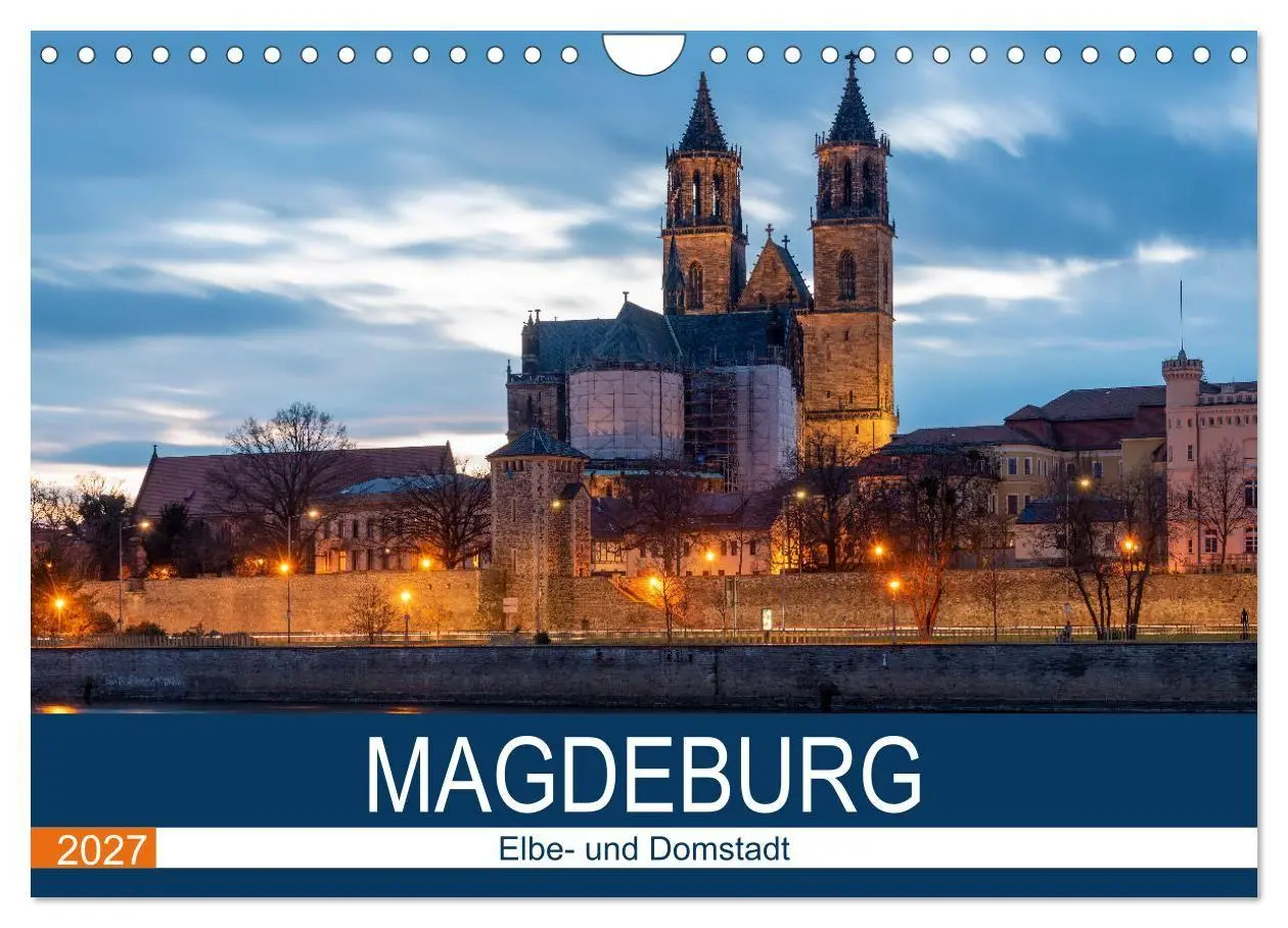 Cover: 9783569486836 | Magdeburg (Wandkalender 2027 DIN A4 quer), CALVENDO Monatskalender