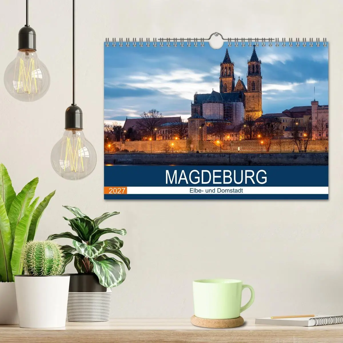 Bild: 9783569486836 | Magdeburg (Wandkalender 2027 DIN A4 quer), CALVENDO Monatskalender