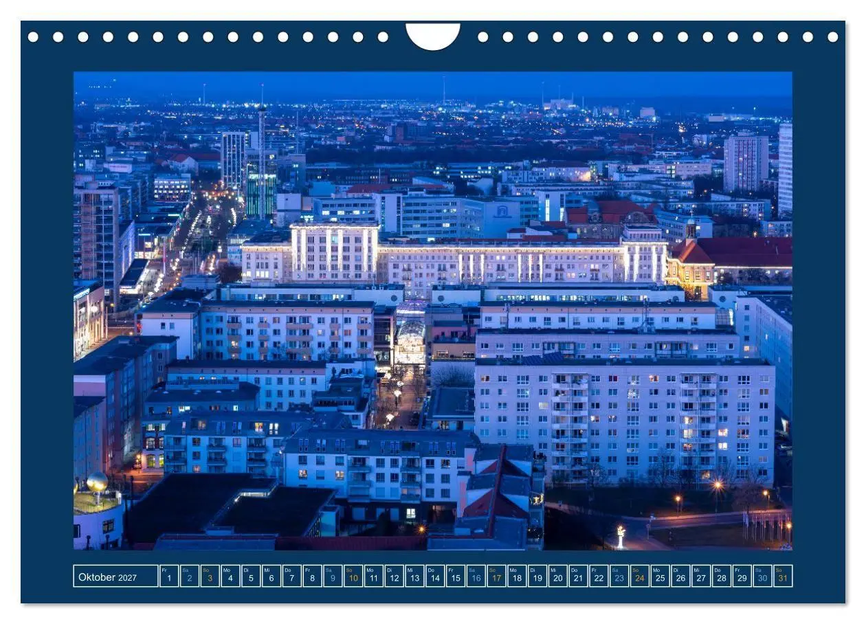 Bild: 9783569486836 | Magdeburg (Wandkalender 2027 DIN A4 quer), CALVENDO Monatskalender