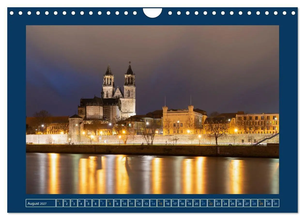 Bild: 9783569486836 | Magdeburg (Wandkalender 2027 DIN A4 quer), CALVENDO Monatskalender