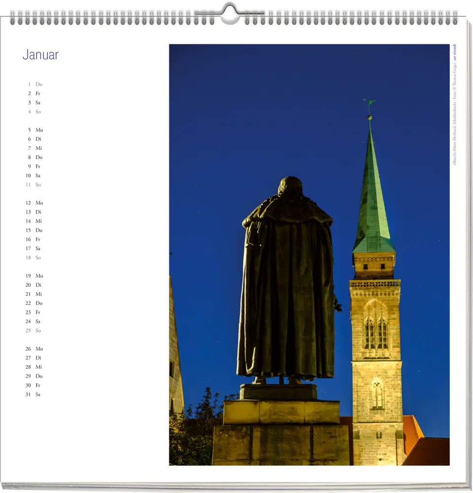Bild: 9783747206836 | Nürnberg 2026 | Wandkalender | Thomas Geiger | Kalender | Deutsch