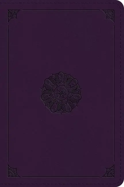Cover: 9781433566936 | ESV Large Print Bible (Trutone, Lavender, Emblem Design) | Esv Bibles