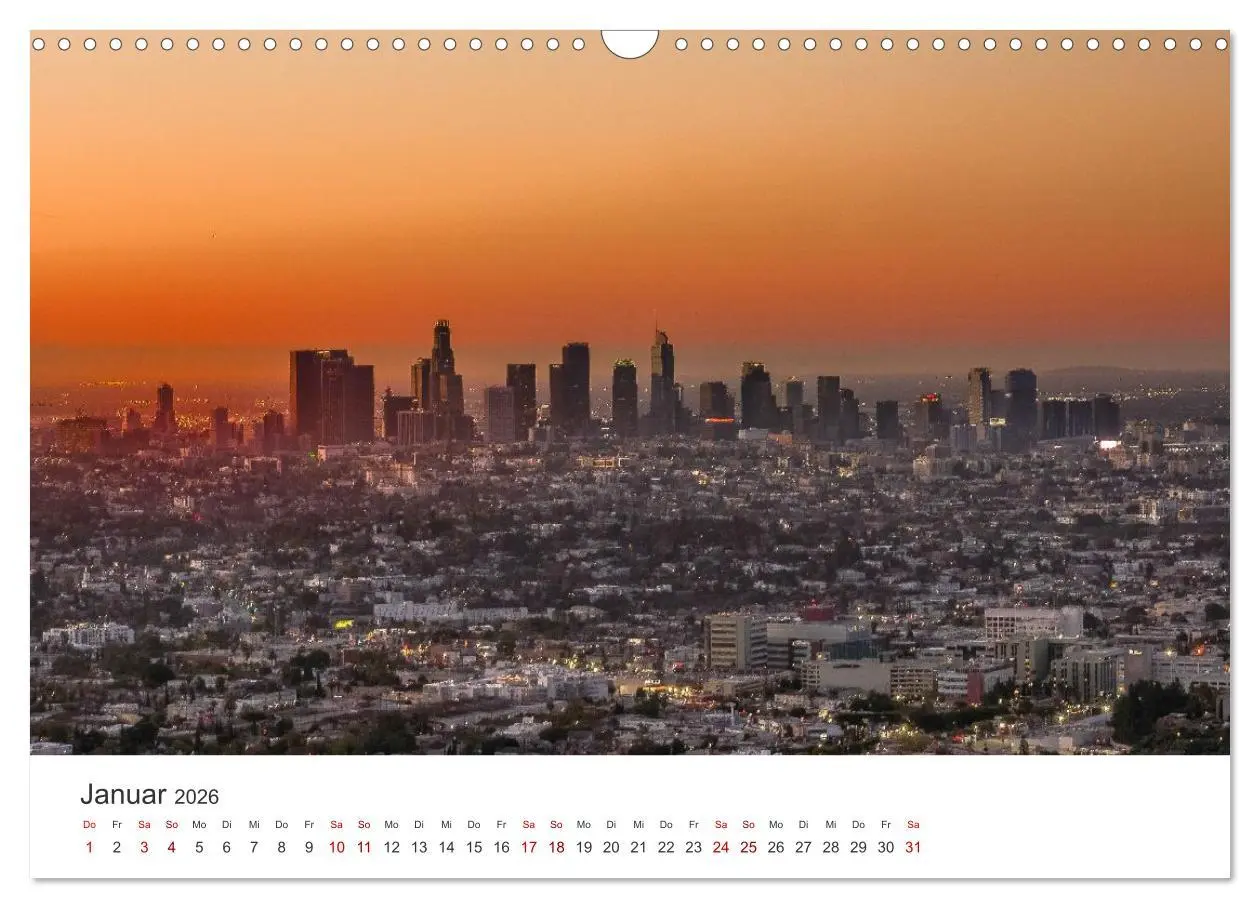 Bild: 9783457296936 | Kalifornien Bilder aus Los Angeles (Wandkalender 2026 DIN A3 quer),...