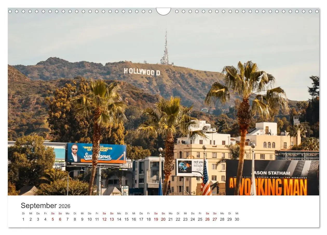 Bild: 9783457296936 | Kalifornien Bilder aus Los Angeles (Wandkalender 2026 DIN A3 quer),...